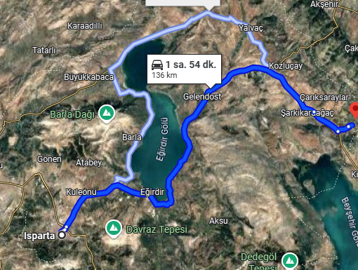 ISPARTA ŞARKIKARAAĞAÇ YUKARIDİNEK MAH. 2.369M² BAĞ SATILIK - ISPARTA ŞARKİKARAAĞAÇ fotoğraf 5